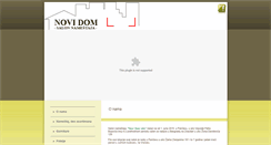 Desktop Screenshot of namestajnovidom.com